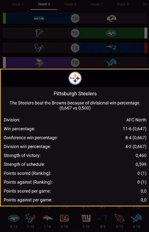 NFL Playoff Predictor App for Android Download