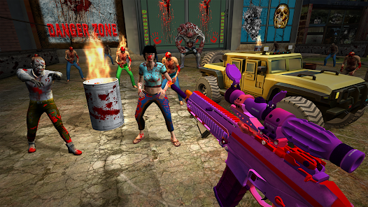 Zombie Games Dead Survival FPS Apk Download for Android v1.0 screenshot 3