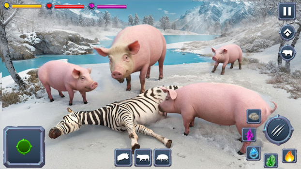 Angry Boar Pig Simulator mod apk latest version v1.0 screenshot 1