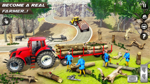 Real Farming Tractor Game 3D Apk Download for Android v1.37 screenshot 2