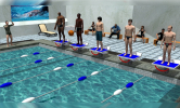 Swimming Race game online free Download v4.1 screenshot 2