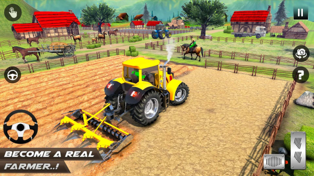 Real Farming Tractor Game 3D Apk Download for Android v1.37 screenshot 4