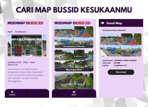 MOD MAP BUSSID 2024 Mod Apk Latest Version v1.0.0 screenshot 4