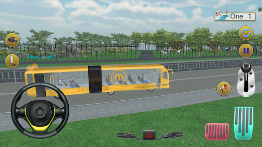 Metro Bus Driving Game 3D mod apk latest version v0.2 screenshot 3