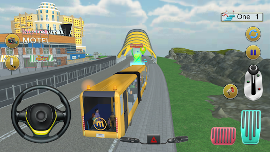 Metro Bus Driving Game 3D mod apk latest versionͼƬ1