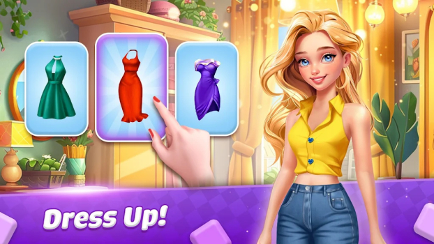 Makeover Triple Match 3D Apk Download for Android v0.0.1 screenshot 4