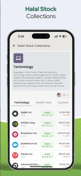 Musaffa Halal Stocks & ETFs App for Android Download v5.6.12.20240701 screenshot 2