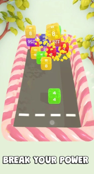 Jelly Chain 2048 Cube Merge Apk Download for Android v0.0.1 screenshot 3