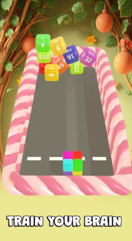 Jelly Chain 2048 Cube Merge Apk Download for Android v0.0.1 screenshot 4