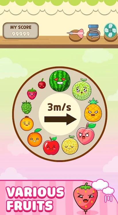 Melon Balloon Fruit Merge mod apk latest version