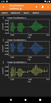 phyphox app android 1.2.0 Latest Version v1.2.0 screenshot 4