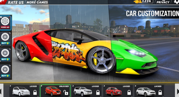 Car Driving Simulator Car Race mod apk Unlimited Money
