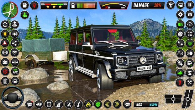 4x4 Jeep Game Simulator 3d Apk free Download v0.3 screenshot 3