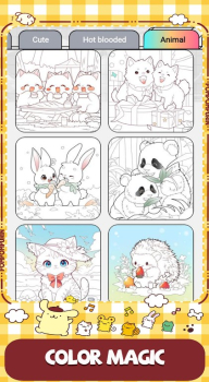 Anime Digital Coloring Game Apk Download for Android v2.0 screenshot 2