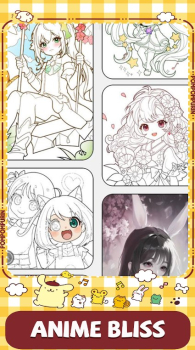 Anime Digital Coloring Game Apk Download for Android v2.0 screenshot 3