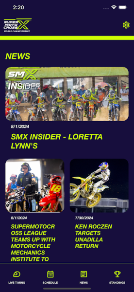 SMX Live Timing and Scoring app download latest version