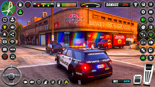 US Police Cop Car Chase Game apk latest version download v0.7 screenshot 1