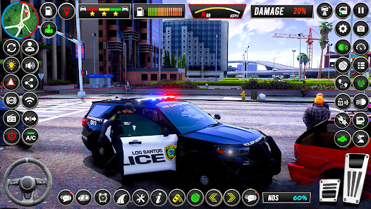 US Police Cop Car Chase Game apk latest version download v0.7 screenshot 2