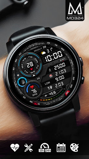 MD324 Hybrid watch face Apk Latest Version ͼƬ1