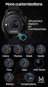 MD324 Hybrid watch face Apk Latest Version  v1.0 screenshot 1