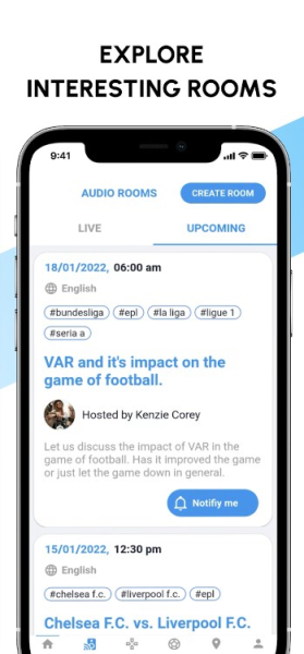 KickChat App for True Fans App for Android Download
