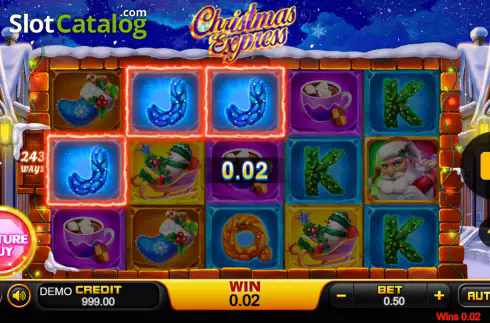 Feature Buy Christmas Express Slot Free Demo Game