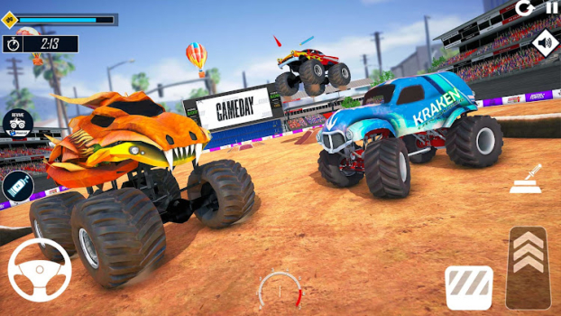 Us Monster Truck Crazy Games Apk Download for Android v1.0 screenshot 3