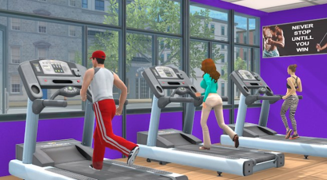 Gym Simulator Workout Game Apk Download for Android v0.1 screenshot 3