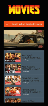 South Indian Dubbed Movies App Download for Android v1.0 screenshot 2