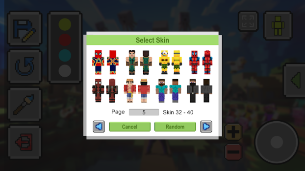 Skin Editor Minecraft Pe Apk Download for Android v0.1 screenshot 3