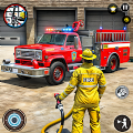 Fire Truck Rescue Sim Games 3d mod apk latest version