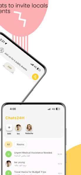 AI Chats24H Nearby Chat & Aid mod apk premium unlocked