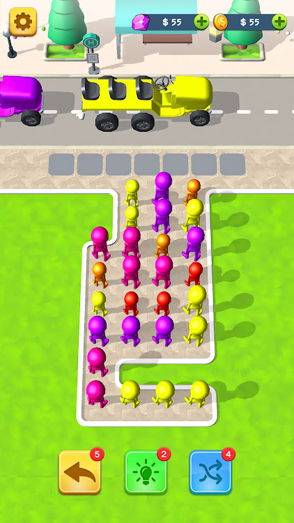 Bus Jam Color Puzzle Games 3D Apk for Android Download