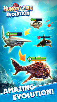 Hungry Fish Evolution Apk Download for Android v1.0.3 screenshot 2