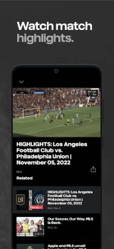 MLS Live Soccer Scores & News v6.9 screenshot 1