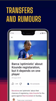 Barcelona Live Soccer app Latest Version Download v7.4.6 screenshot 4