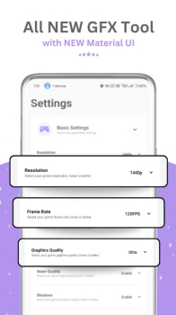 gfx tool pro for bgmi and pubg bgt max 90 fps Apk Download v1.2 screenshot 4