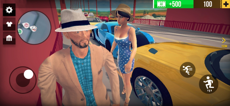 Real Gangster City of Crime Mod Apk Unlimited Money v1.03 screenshot 2