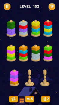 Nuts Sort Color Puzzle Games Mod Apk Latest Version v1.0.1 screenshot 2