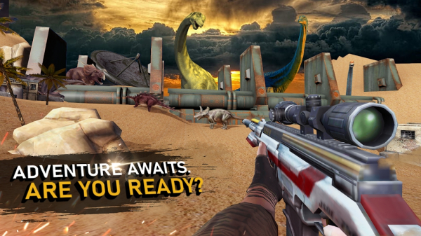 Sniper Hunter Dino & Zombie MOD Apk for Android