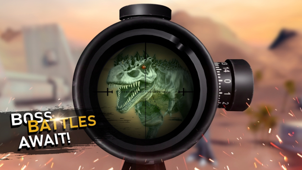 Sniper Hunter Dino & Zombie MOD Apk for Android v1 screenshot 3