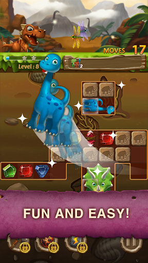 Jewels Dino Age Match3 Puzzle apk download latest versionͼƬ2