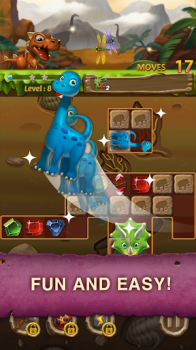 Jewels Dino Age Match3 Puzzle apk download latest version v12 screenshot 5