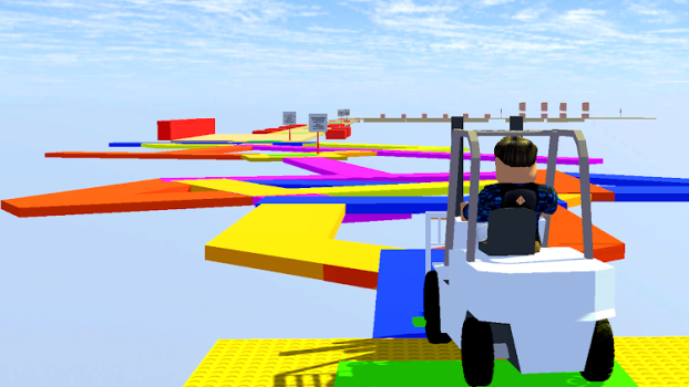 Obby Online Unreal Forklift apk download latest version v1.0 screenshot 1