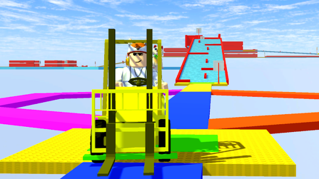 Obby Online Unreal Forklift apk download latest version v1.0 screenshot 4