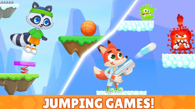 Just jump and run Kids game apk latest version download v1.0.1 screenshot 1