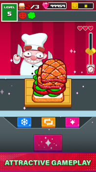 SandWich Master mod apk Unlimited gold coins and diamonds v1.3 screenshot 4