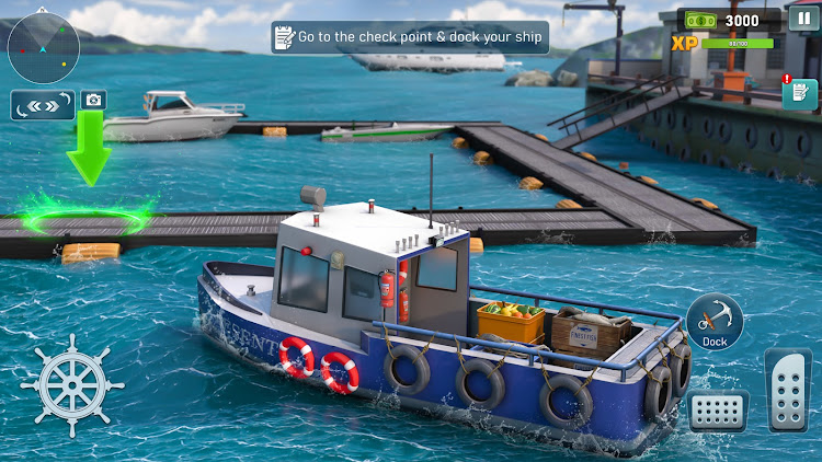 Port Tycoon Fishing Boat Game mod apk latest version