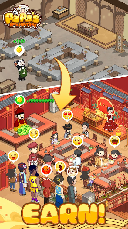 Papas Restaurant Mod Apk Unlimited MoneyͼƬ2