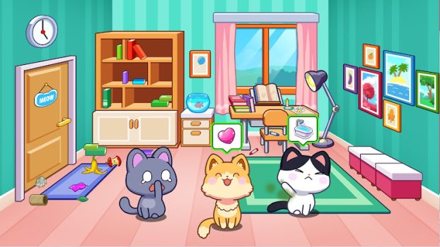 My Cat Girl Cleanup House apk download latest version v1.0 screenshot 2